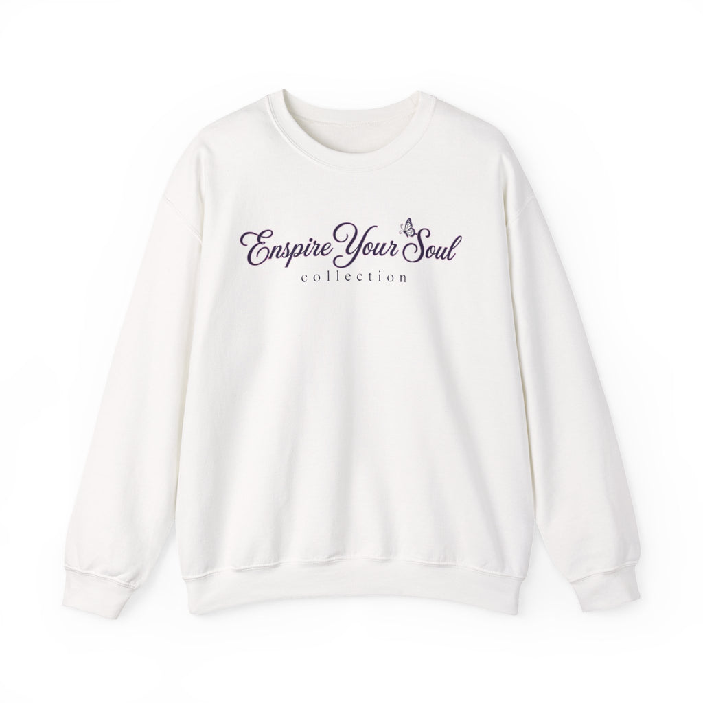 Inspire Your Soul Crewneck Sweatshirt — Inspirational Script Pullover