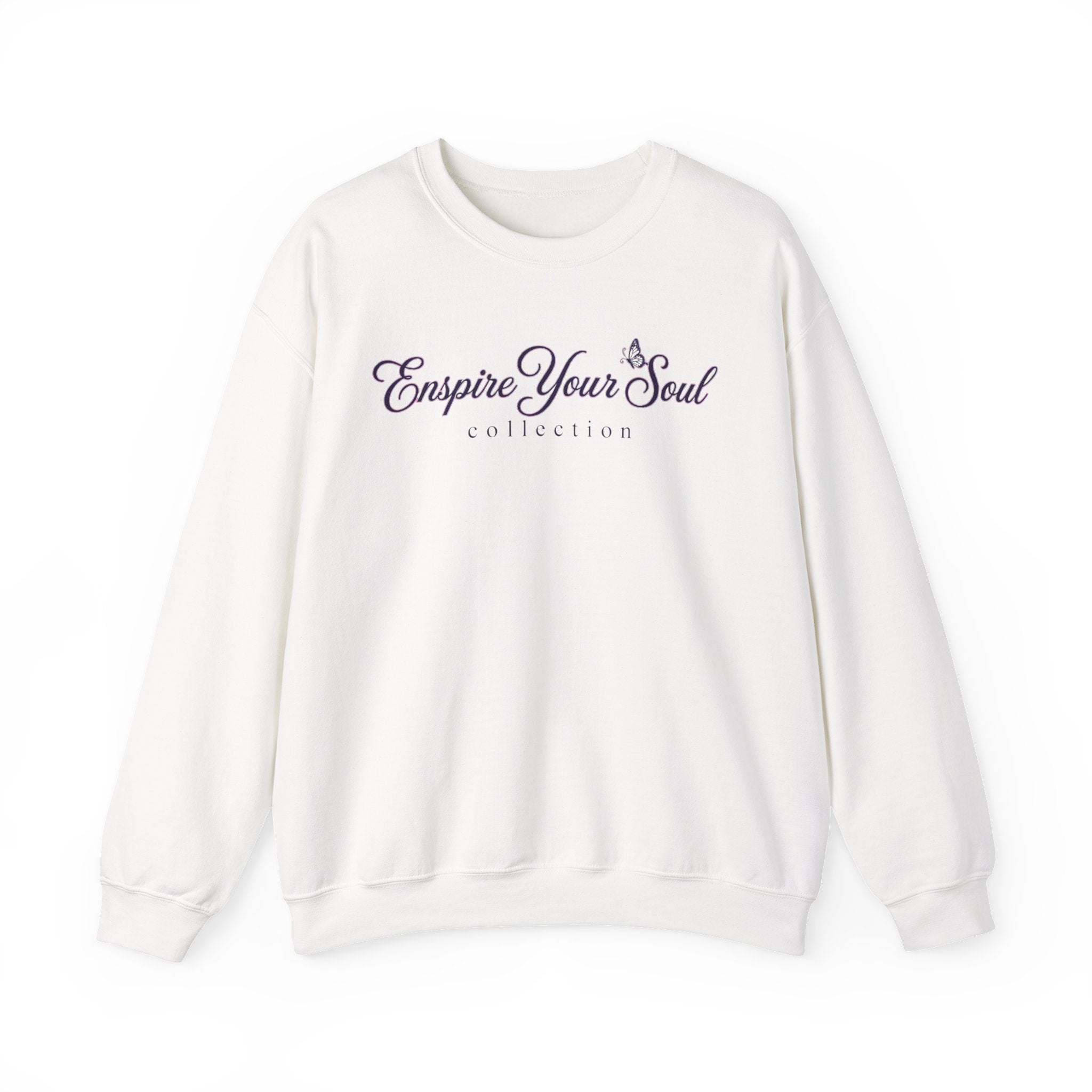 Inspire Your Soul Crewneck Sweatshirt — Inspirational Script Pullover